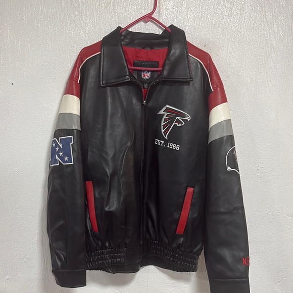 NFL Black Bomber Jacket with Logo